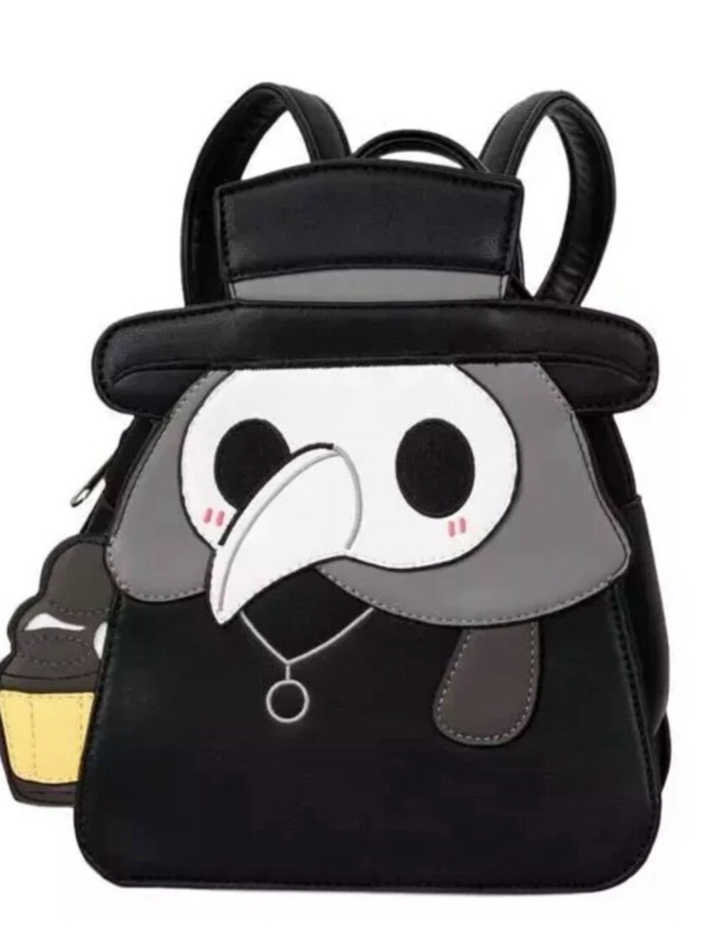 Squishables NWOT Black Plague Doctor Character Backpack - mini Bags